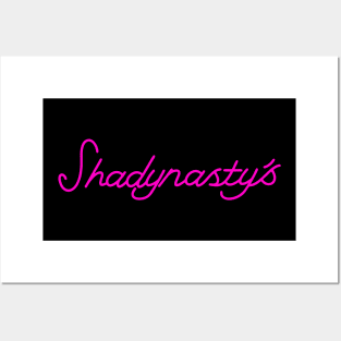 Shadynastys neon Posters and Art